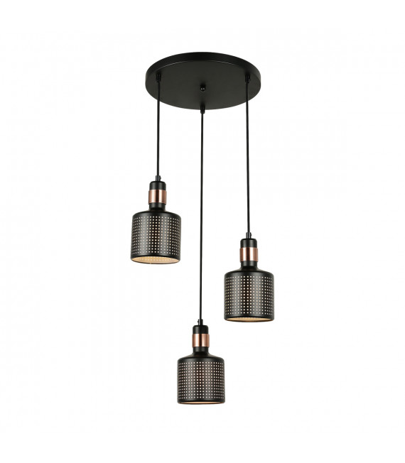 Moderne Pendelleuchte Restenza Black