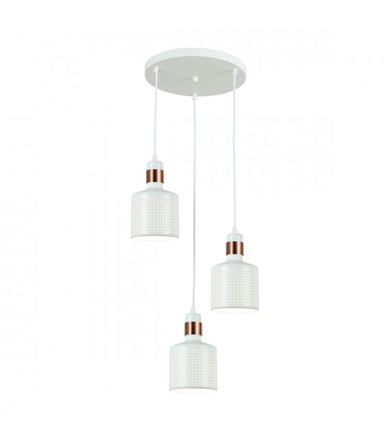 Modern suspension Restenza white aluminum