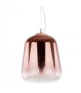 Moderna lampada a sospensione Lanila Copper