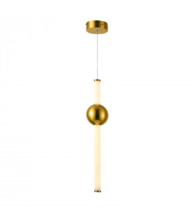 Modern pendant lamp Halling Copper in glass