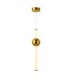 Suspension moderne Halling Cuivre en verre