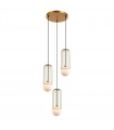 Suspension moderne Simon, 3 ampoules