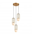 Matty 3-light modern pendant light