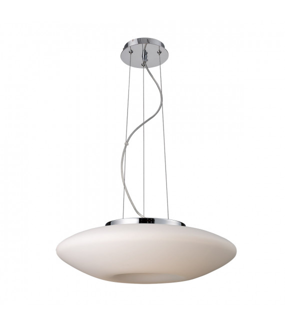 Moderna lampada a sospensione Graham Chrome