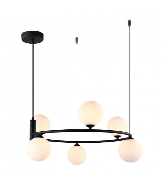 Moderne Pendelleuchte Amily Black