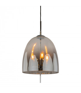 Moderna lampada a sospensione Alan Chrome