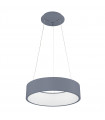 Modern hanging lamp Chiara gray