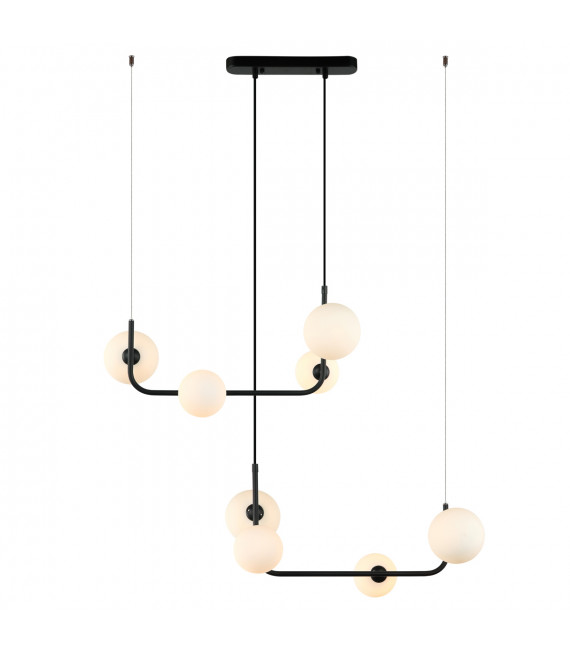 Moderne Pendelleuchte Ferrand Black