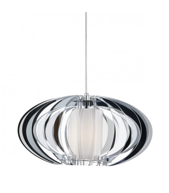 Moderne Pendelleuchte Sabella Chrome