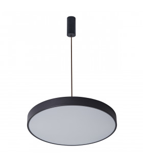 Lámpara colgante moderna Orbital Negro arenado