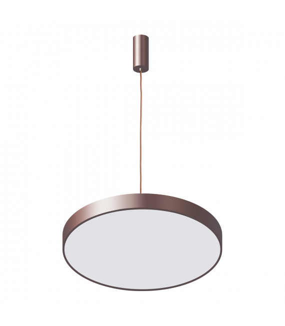 Moderne Pendelleuchte Orbital Café sandgestrahlt