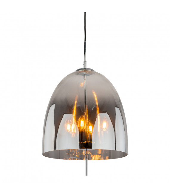 Moderne Pendelleuchte Alan Chrome