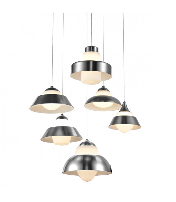 Moderna lampada a sospensione Antilia Chrome