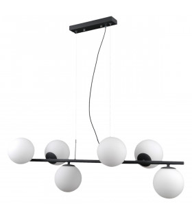 Modern hanging lamp Raddi Black