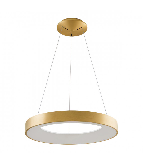Lámpara colgante moderna Giulia Oro cepillado