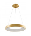 Suspension Giulia Brushed gold and white