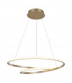 Modern Capita pendant lamp in aluminum
