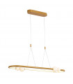 Modern pendant lamp Lozanna Antique bronze, height 120 Cm