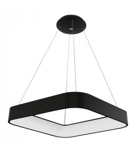 Moderna lampada a sospensione Luigi Black