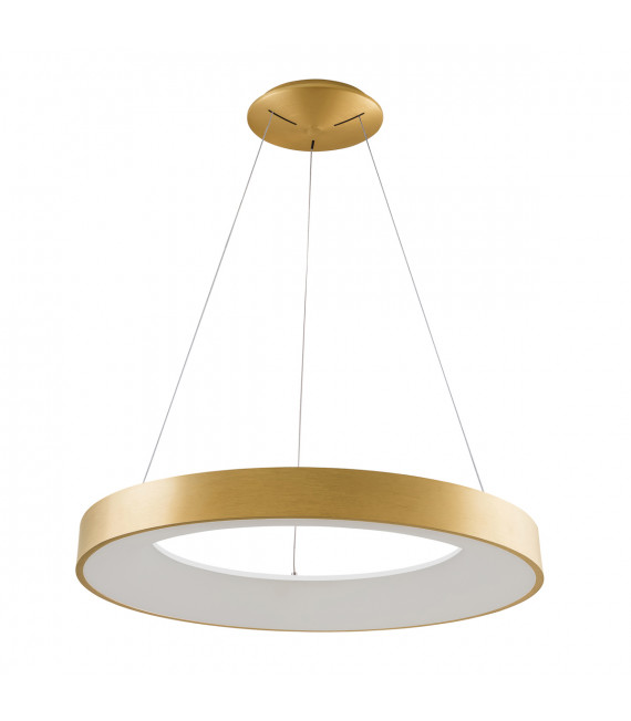 Lámpara colgante moderna Giulia Oro cepillado