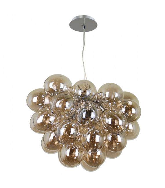 Bento Chrome modern hanging lamp
