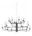 Suspension moderne Razor Noir