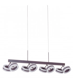 Moderna lampada a sospensione Metis Bronze