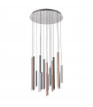 Modern suspension Reyna Chrome aluminum