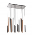 Modern hanging lamp Reyna Chrome