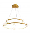 Modern pendant lamp Lozanna Antique bronze in aluminum