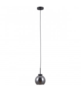 Scandinavian hanging lamp Poggi Matt black