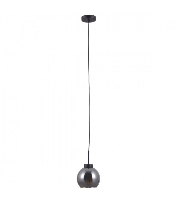 Scandinavian hanging lamp Poggi Matt black