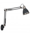 Industrial and retro wall lamp Vera Black