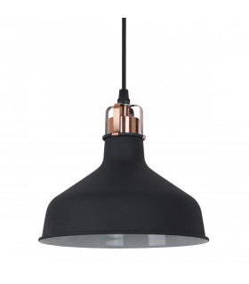 Lámpara colgante moderna Hooper Cobre negro, rojo