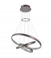 Suspension moderne Axel café en aluminium