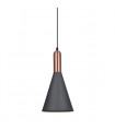 Modern pendant lamp Khaleo Grey, copper