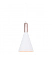 Modern pendant lamp Khaleo White, copper