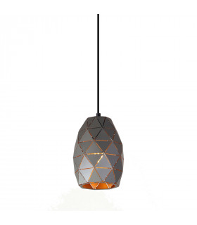 Lampada a sospensione moderna Harley Champagne grafite oro