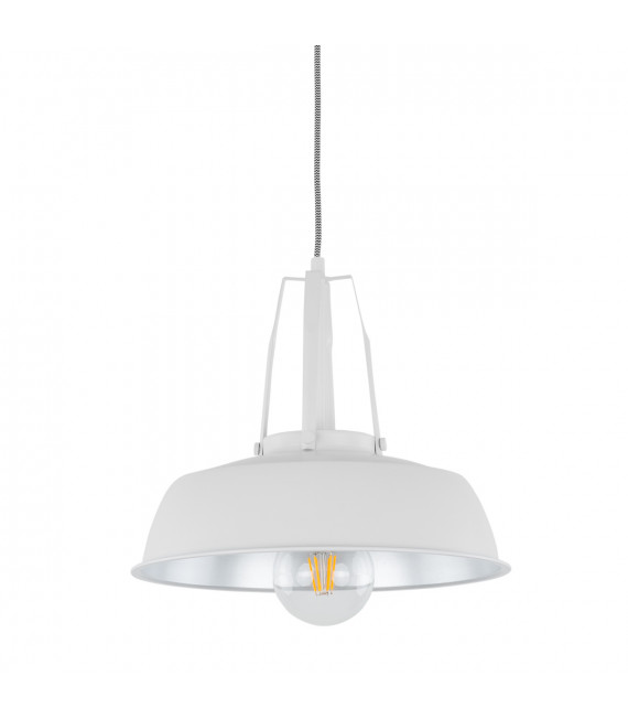 Moderne Pendelleuchte Paloma weiß