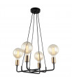 Suspension moderne Betty Marron noir