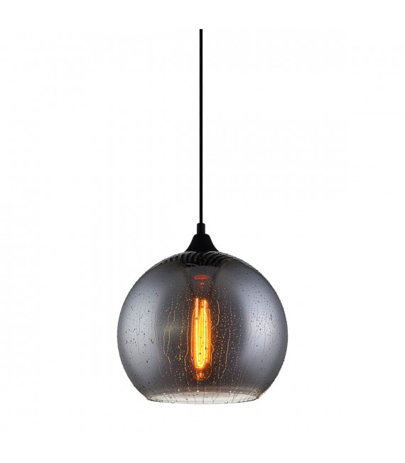 Suspension moderne Tabby Noir 1 ampoule