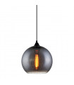 Tabby Black 1-Light Modern Pendant