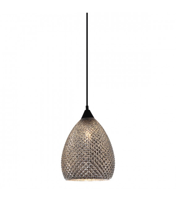 Klassische Pendelleuchte Saniya Black