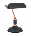 Lampe de bureau industrielle et rétro Pablo Noir