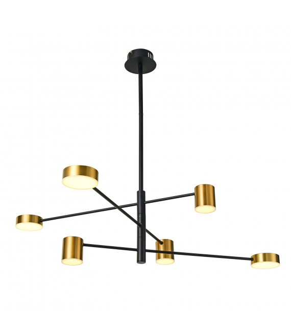 Modern pendant light Remdal Black, gold