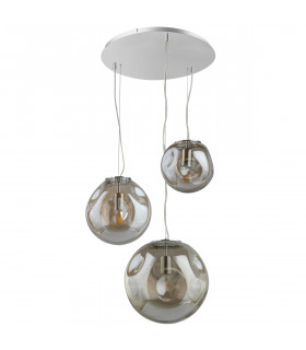 Lampada a sospensione moderna Simao Chrome