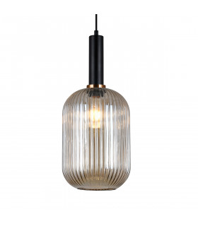 Lámpara colgante moderna Antiola Black
