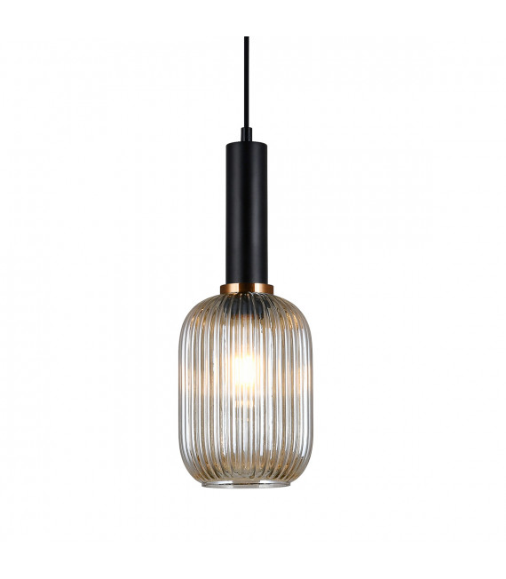 Design suspension Antiola Black and amber
