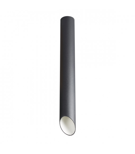 Technical and modern spot ceiling light Argon White black
