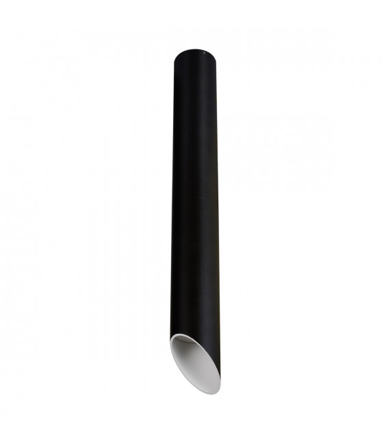 Plafoniera spot tecnica e moderna Argon White nera